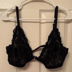 Daisy Lace Triangle Bralette